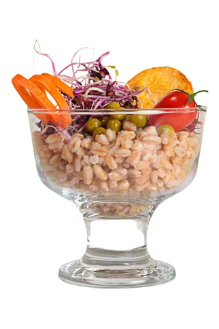 6 coupelles à dessert Malibu en verre  -  29 cl