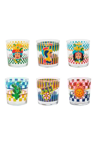 6 verres à eau Rhapsodie sicilienne - 35 cl