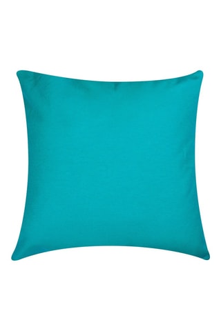 Coussin Trinacria - Bleu et jaune - 45 x 45 x 20 cm