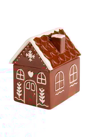 Boîte à biscuit en céramique - 15 x 11,5 x 16 cm