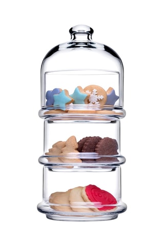 Boîte de conservation pâtisserie - 3 niveaux