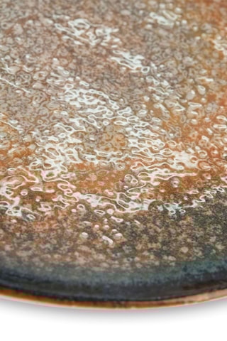 6 assiettes creuses en céramique Efesto - 21 x 21 x 5 cm