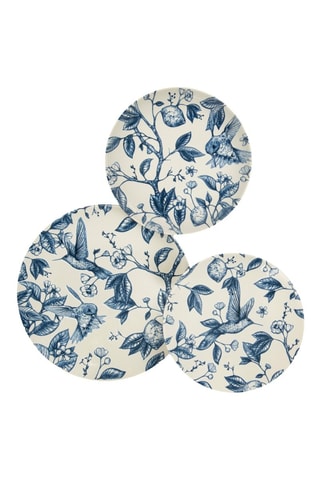 Service en céramique Colibri - 12 pièces