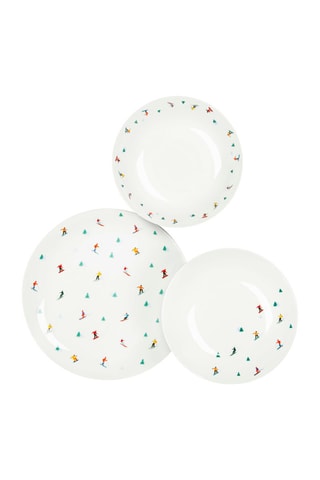 Service en porcelaine Cortina - 18 pièces