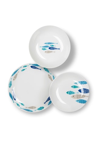 Service en porcelaine North Sea - 18 pièces