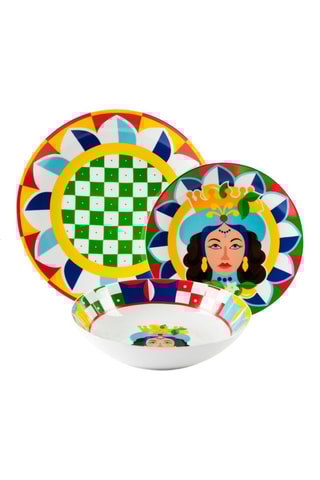 Service en porcelaine - 18 pièces