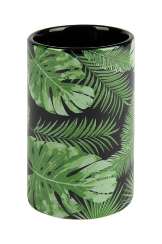 Accessoires de salle de bain en céramique Foliage - 3 pièces