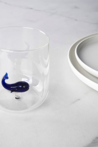 4 verres à eau en verre borosilicate - 45 cl