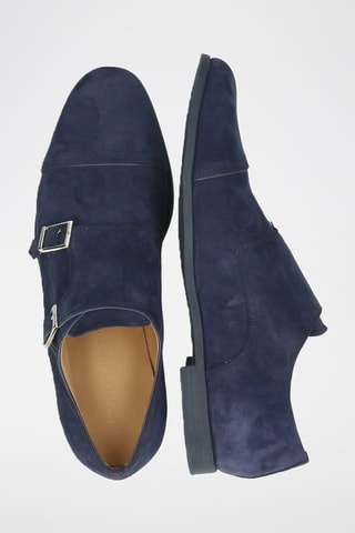 Derbys en nubuck Corentin 2 - Bleu marine