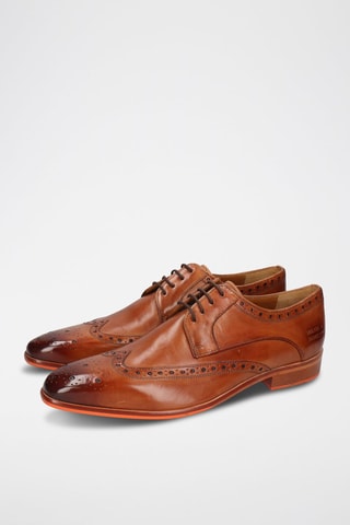 Derbys en cuir Lewis 3 - Camel