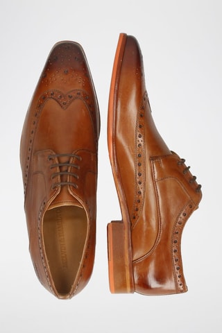 Derbys en cuir Lewis 3 - Camel