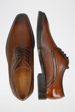 Derbys en cuir Alex - Marron