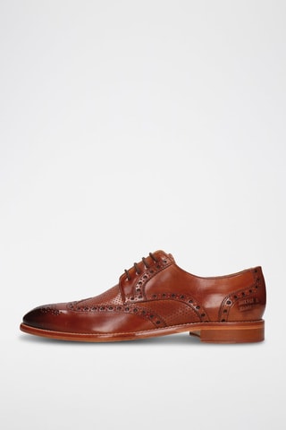 Derbys en cuir Bobby - Marron