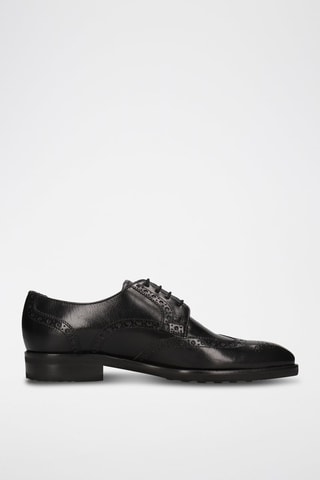 Derbys en cuir Bobby - Noir