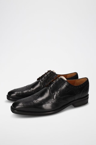 Derbys en cuir Dylan - Noir