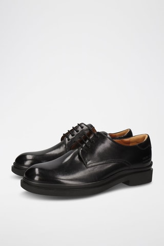 Derbys en cuir Ron - Noir