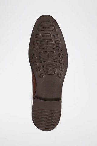 Derbys en cuir Clint - Marron