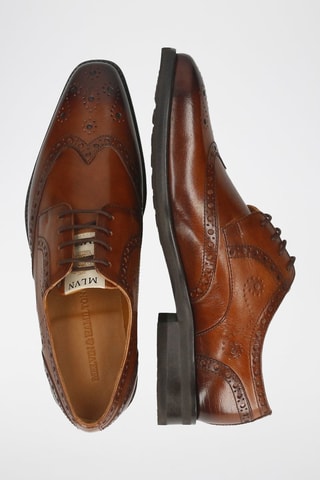 Derbys en cuir Dylan - Marron
