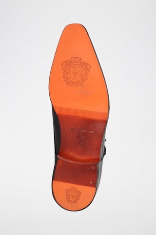 Derbys à boucles en cuir Lance - Noir