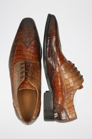 Derbys en cuir Lance 9 - Marron