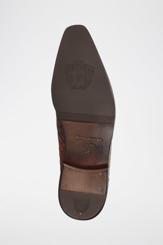 Derbys en cuir Lance 9 - Marron