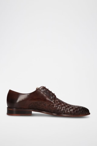 Derbys en cuir Dylan 5 - Marron