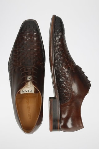 Derbys en cuir Dylan 5 - Marron