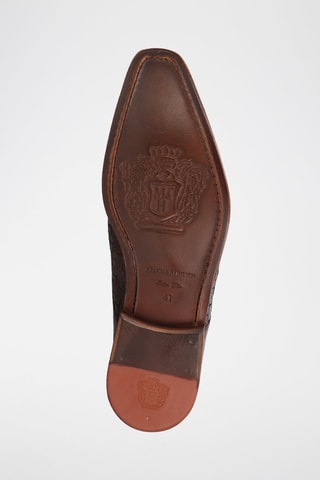 Derbys en cuir Dylan 5 - Marron