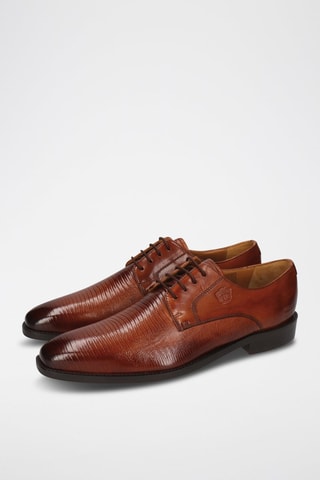 Derbys en cuir Martin 1 - Marron