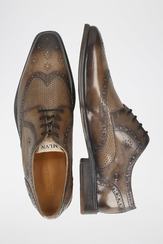 Derbys en cuir Dylan - Marron