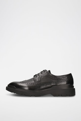Derbys en cuir Denison - Noir