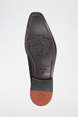 Derbys en cuir Dylan - Bleu marine