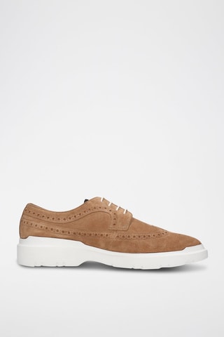 Derbys en nubuck Denison - Beige