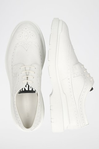 Derbys en nubuck Denison - Blanc