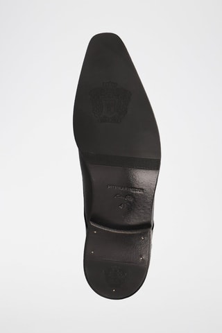 Derbys à boucles en cuir Lewis 16 - Noir