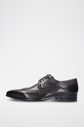 Derbys en cuir Lewis 3 - Noir