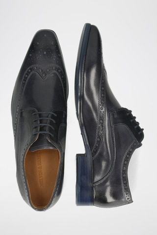 Derbys en cuir Lewis 3 - Noir