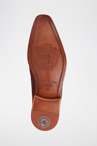 Derbys en cuir Dylan 5 - Marron