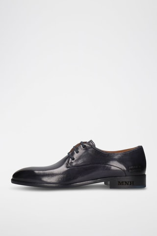 Derbys en cuir Primo - Bleu marine