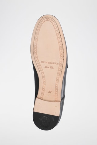 Derbys à boucles en cuir Scarlett - Noir