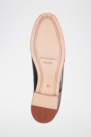 Derbys à boucles en cuir Scarlett 68 - Noir