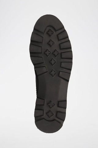 Derbys à boucles en cuir Sally - Noir