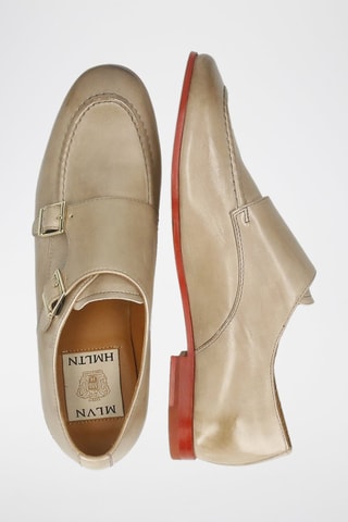 Derbys à boucles en cuir Scarlett 68 - Ivoire