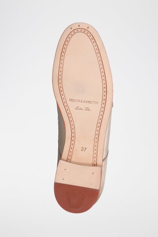 Derbys à boucles en cuir Scarlett 68 - Ivoire