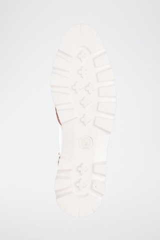 Richelieus en cuir Molly 2 - Rose et blanc