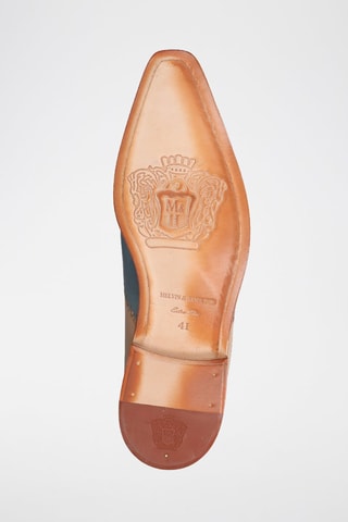 Richelieus en cuir Lance 41 - Bleu marine