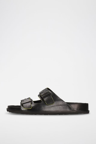 Mules en cuir Maxel 1 - Noir