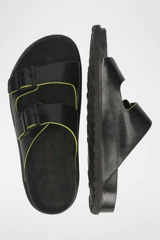 Mules en cuir Maxel 1 - Noir