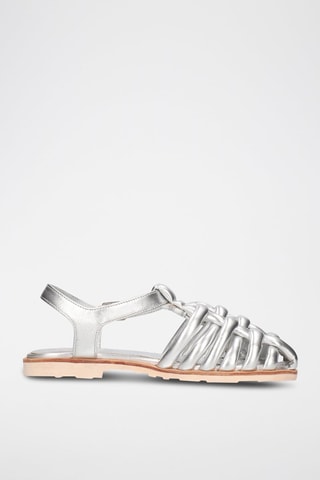 Sandales en cuir Nyla - Argenté