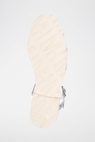 Sandales en cuir Nyla - Argenté